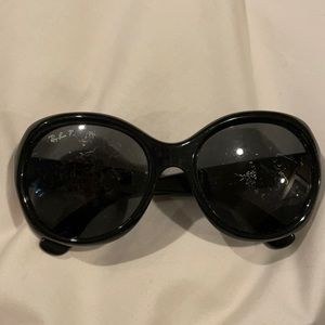Ray Ban Oversized Polarized Sunglasses